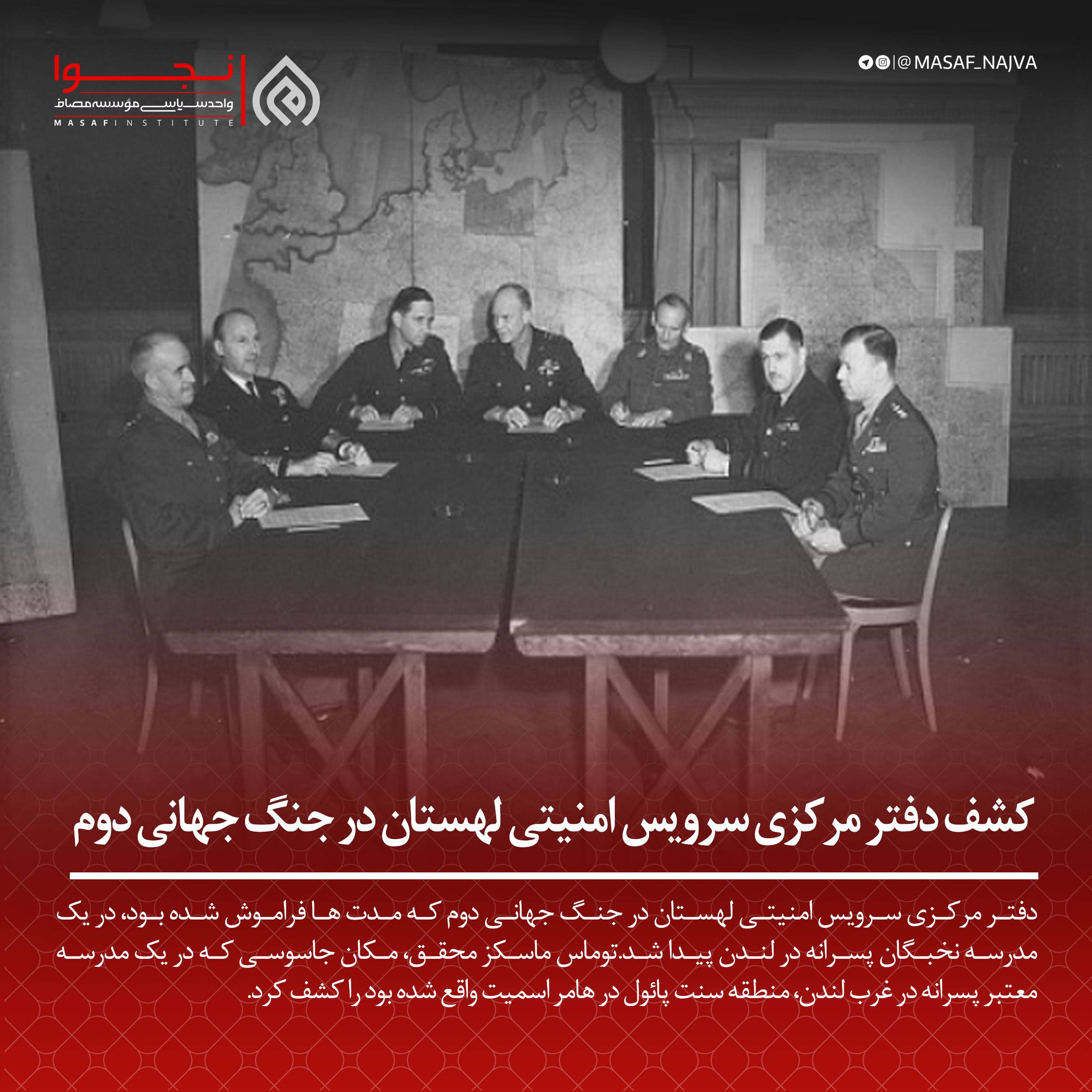 کشف دفتر مرکزی سرویس امنیتی لهستان در جنگ جهانی دوم